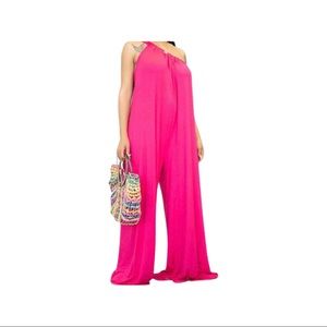 (Hot Pink) Jumpsuit Available Large, XL, 2XL